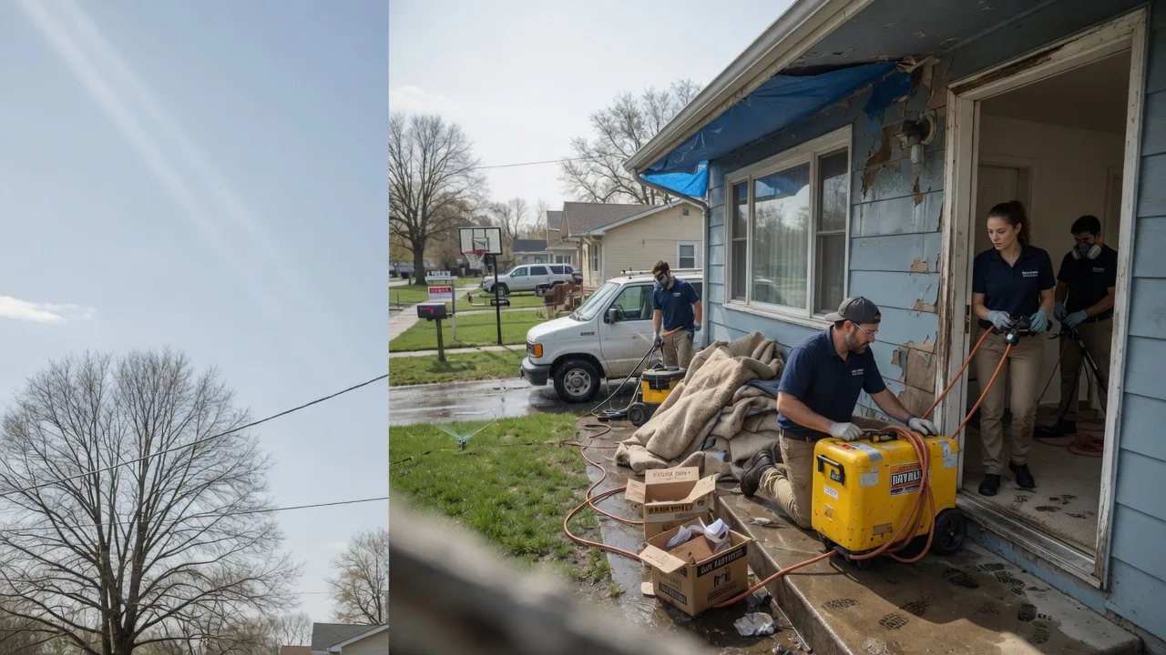 Basement Flood Cleanup in Moorhead, MN near me